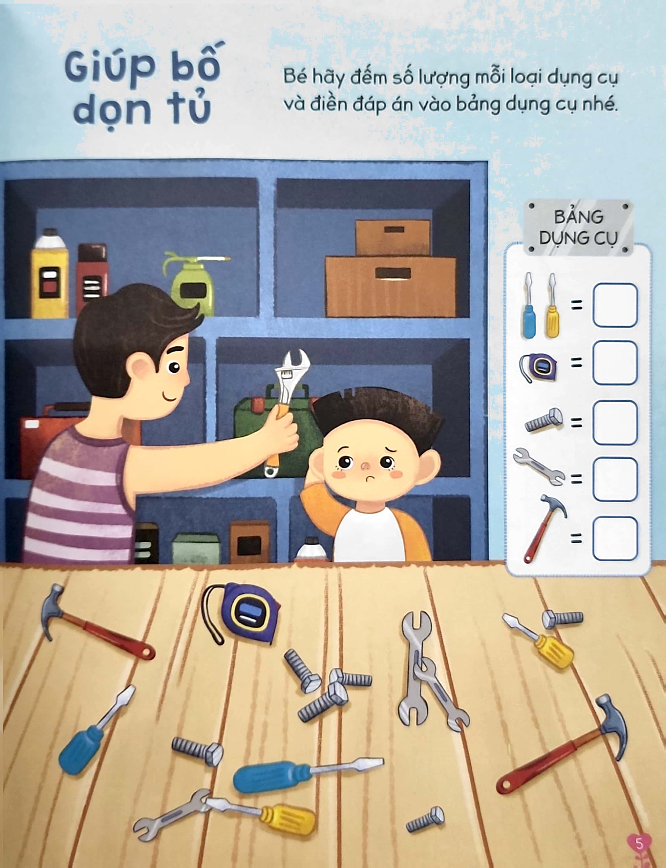 cùng bé rèn tư duy - chủ đề - gia đình