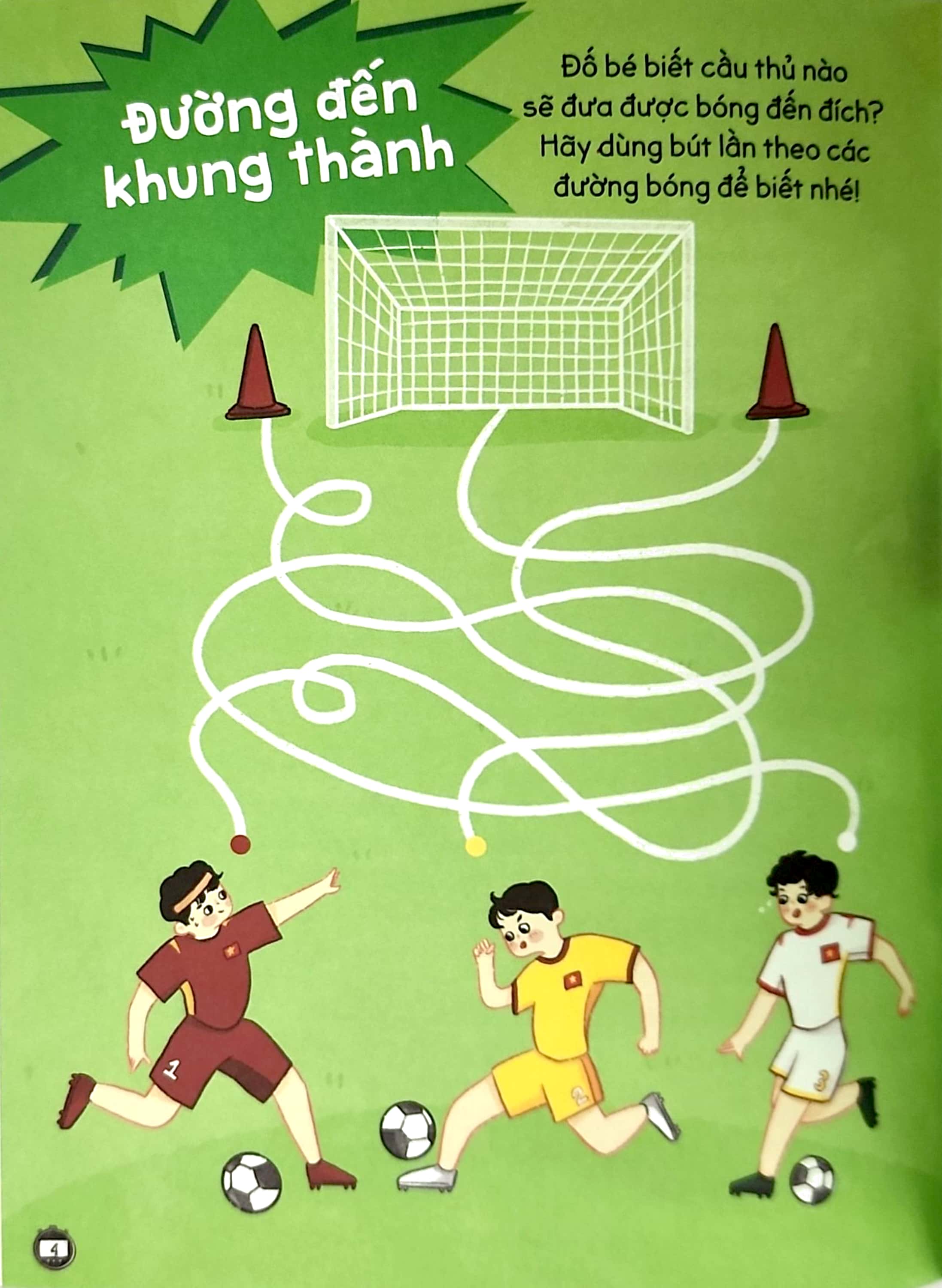 cùng bé rèn tư duy - chủ đề - thể thao