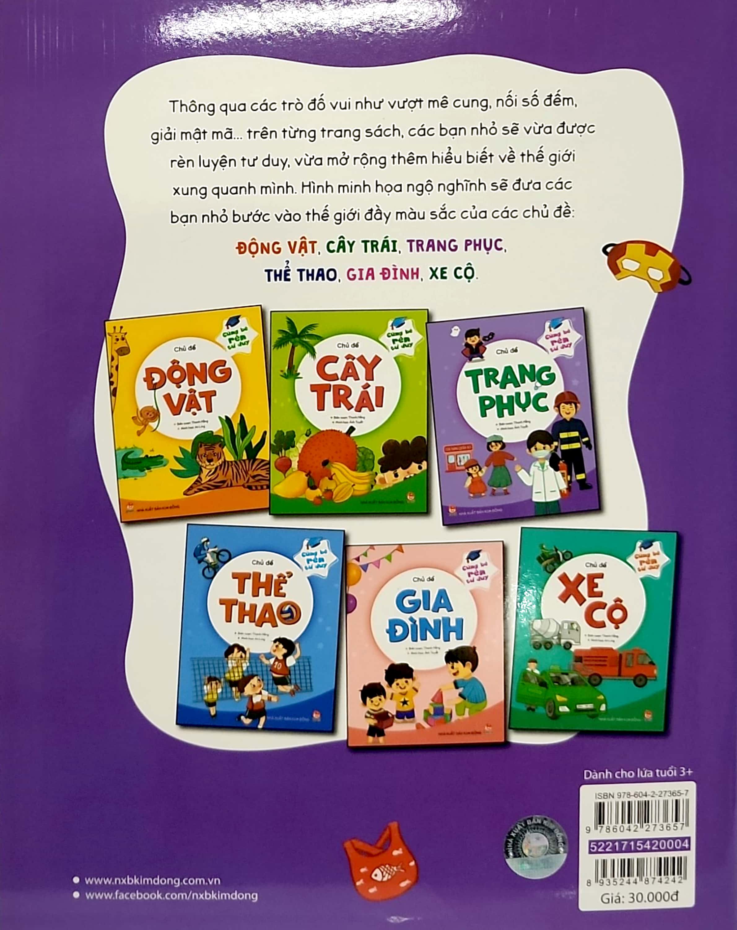 cùng bé rèn tư duy - chủ đề - trang phục