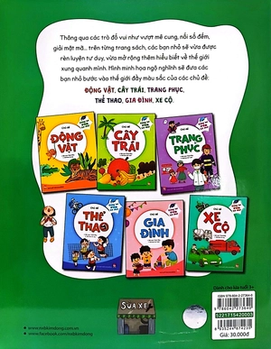 cùng bé rèn tư duy - chủ đề - xe cộ