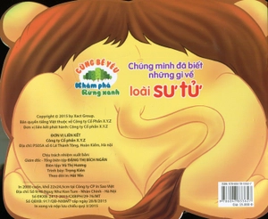 cùng bé yêu khám phá rừng xanh - chúng mình đã biết gì về loài sư tử