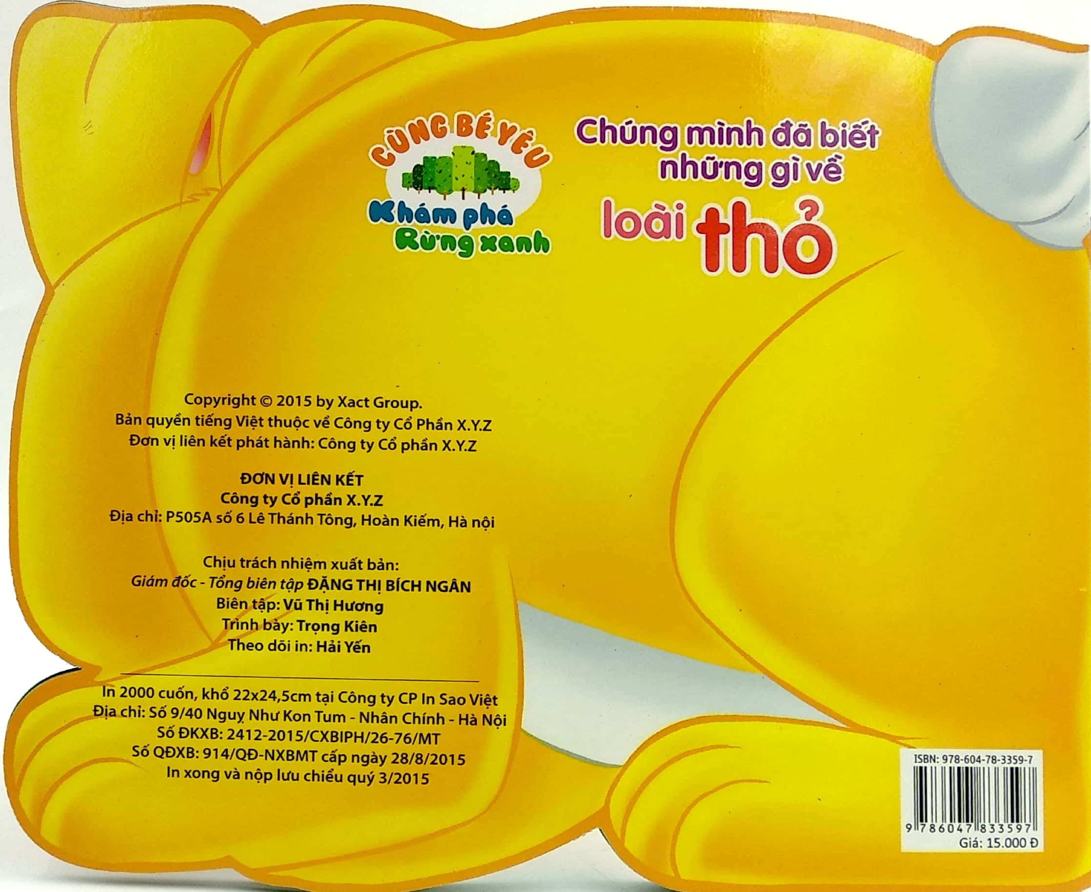 cùng bé yêu khám phá rừng xanh - chúng mình đã biết gì về loài thỏ