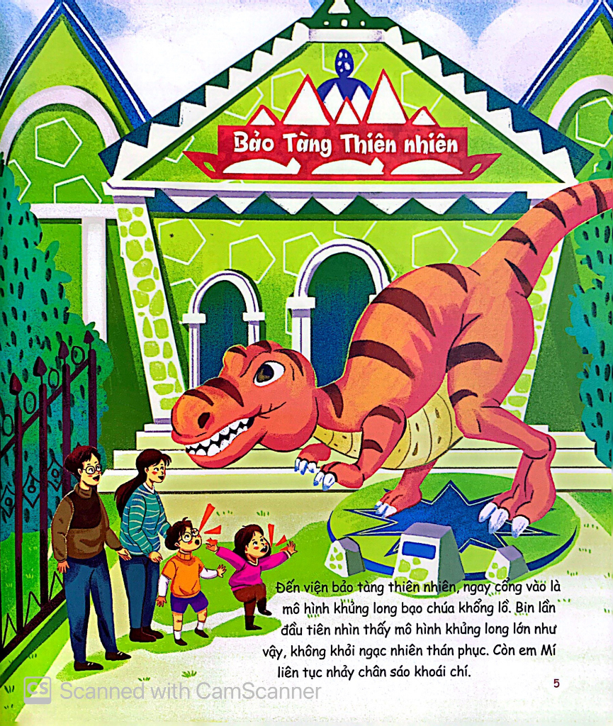 cùng bố khám phá thế giới - bất ngờ lạc vào thời tiền sử