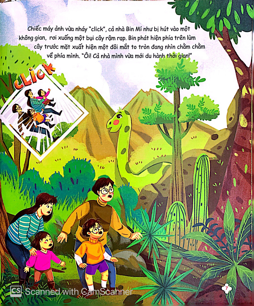 cùng bố khám phá thế giới - bất ngờ lạc vào thời tiền sử