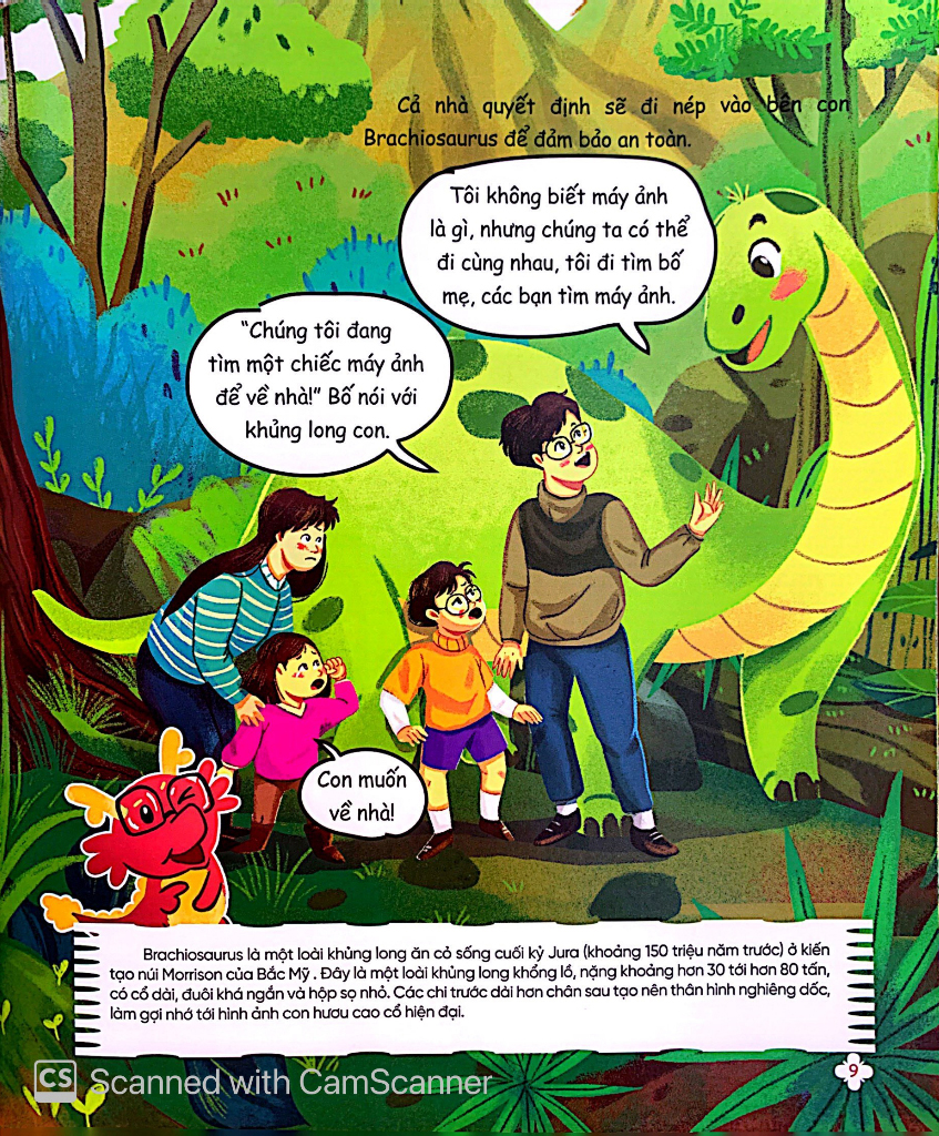 cùng bố khám phá thế giới - bất ngờ lạc vào thời tiền sử