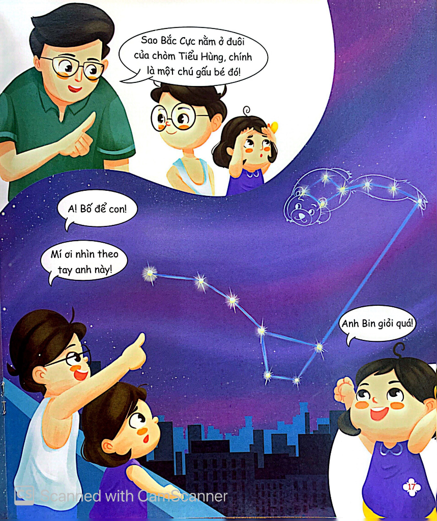 cùng bố khám phá thế giới - truy tìm dấu vết thỏ mặt trăng