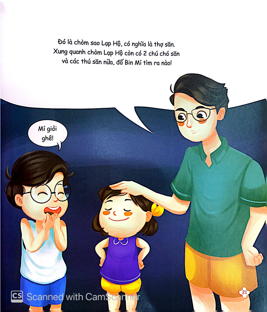 cùng bố khám phá thế giới - truy tìm dấu vết thỏ mặt trăng