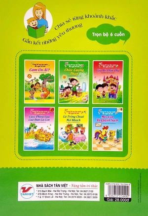 cùng bố mẹ đọc sách - bé nghĩ lời kết - chiếc gương thần