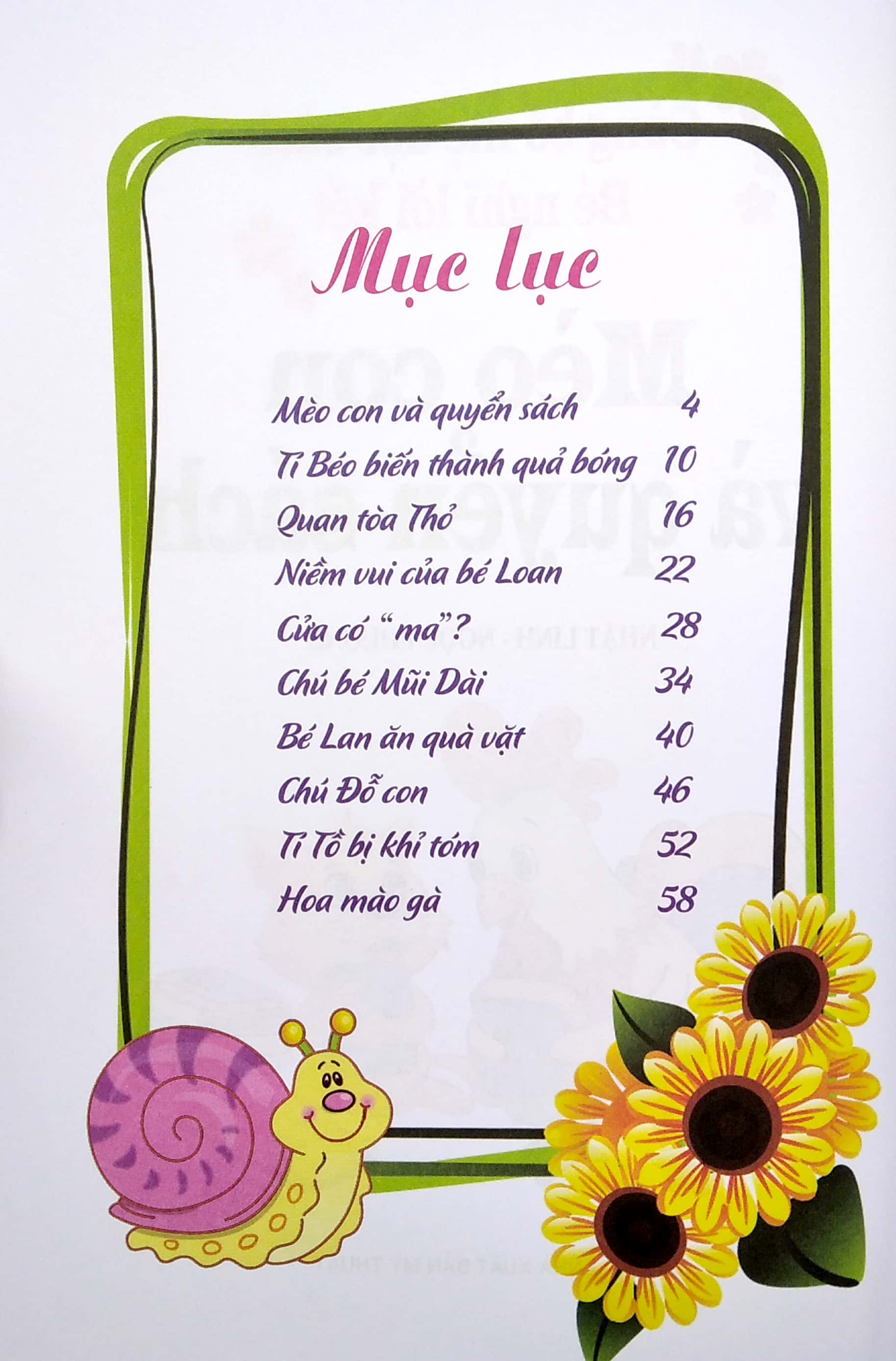 cùng bố mẹ đọc sách bé nghĩ lời kết - mèo con và quyển sách (tái bản 2021)