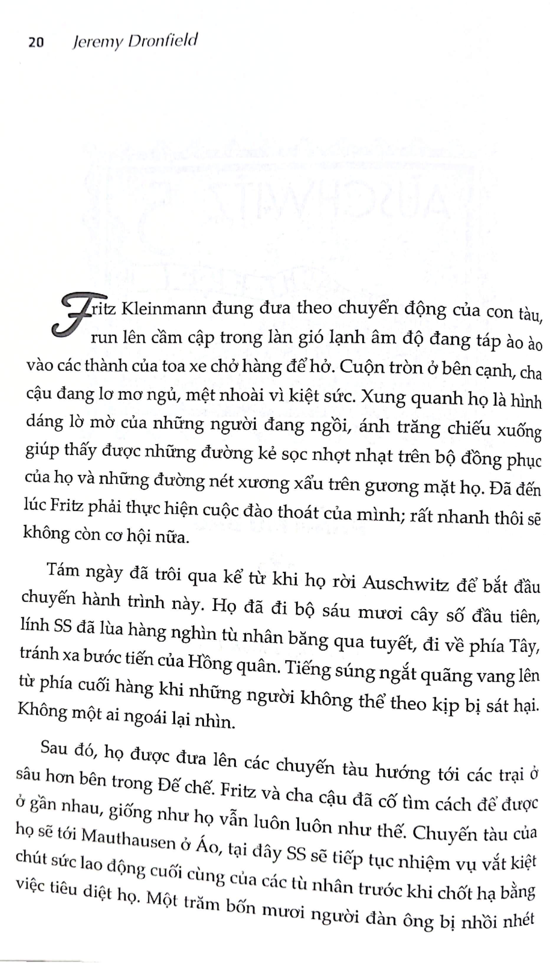 cùng cha tới auschwits