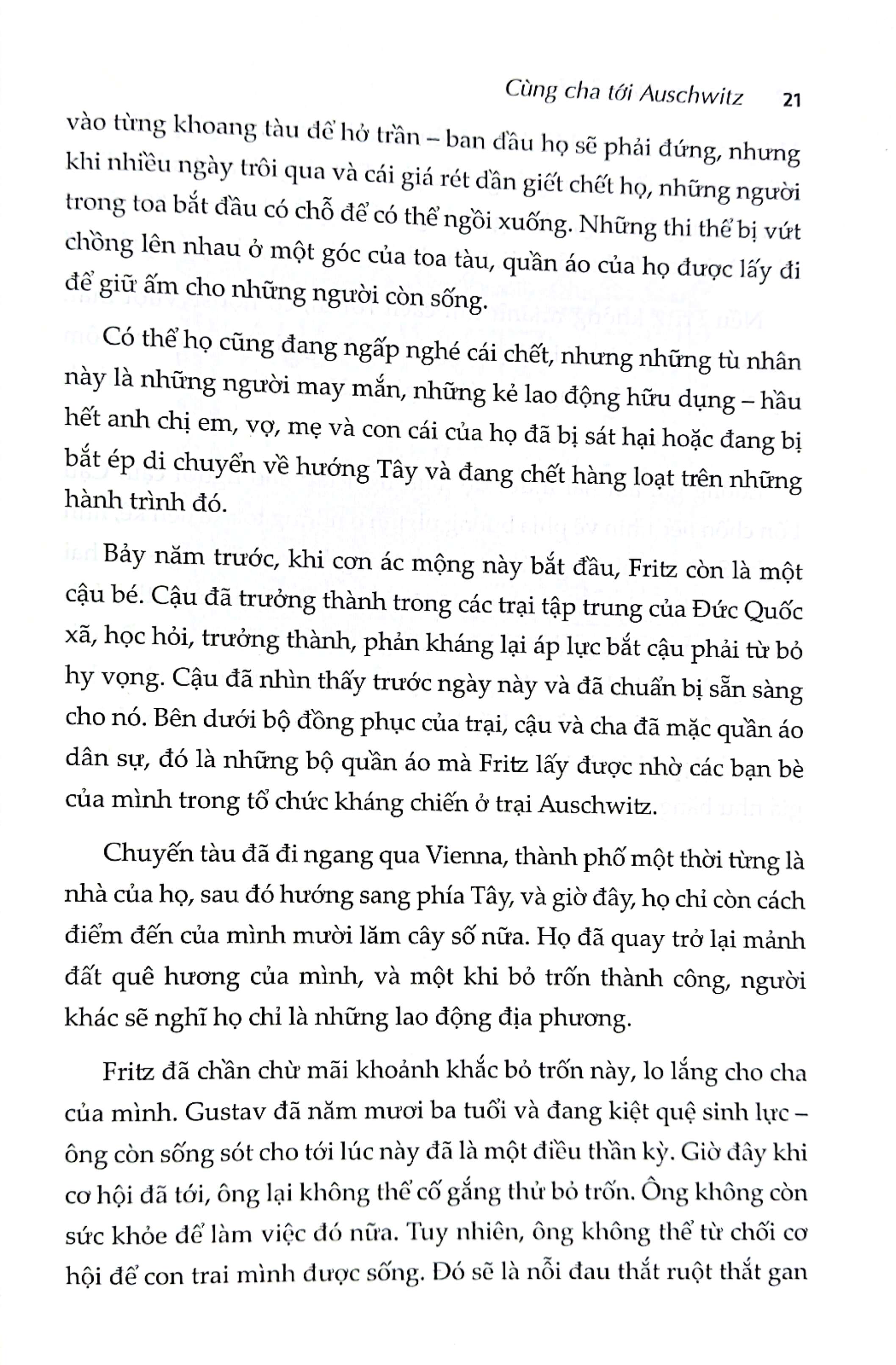 cùng cha tới auschwits