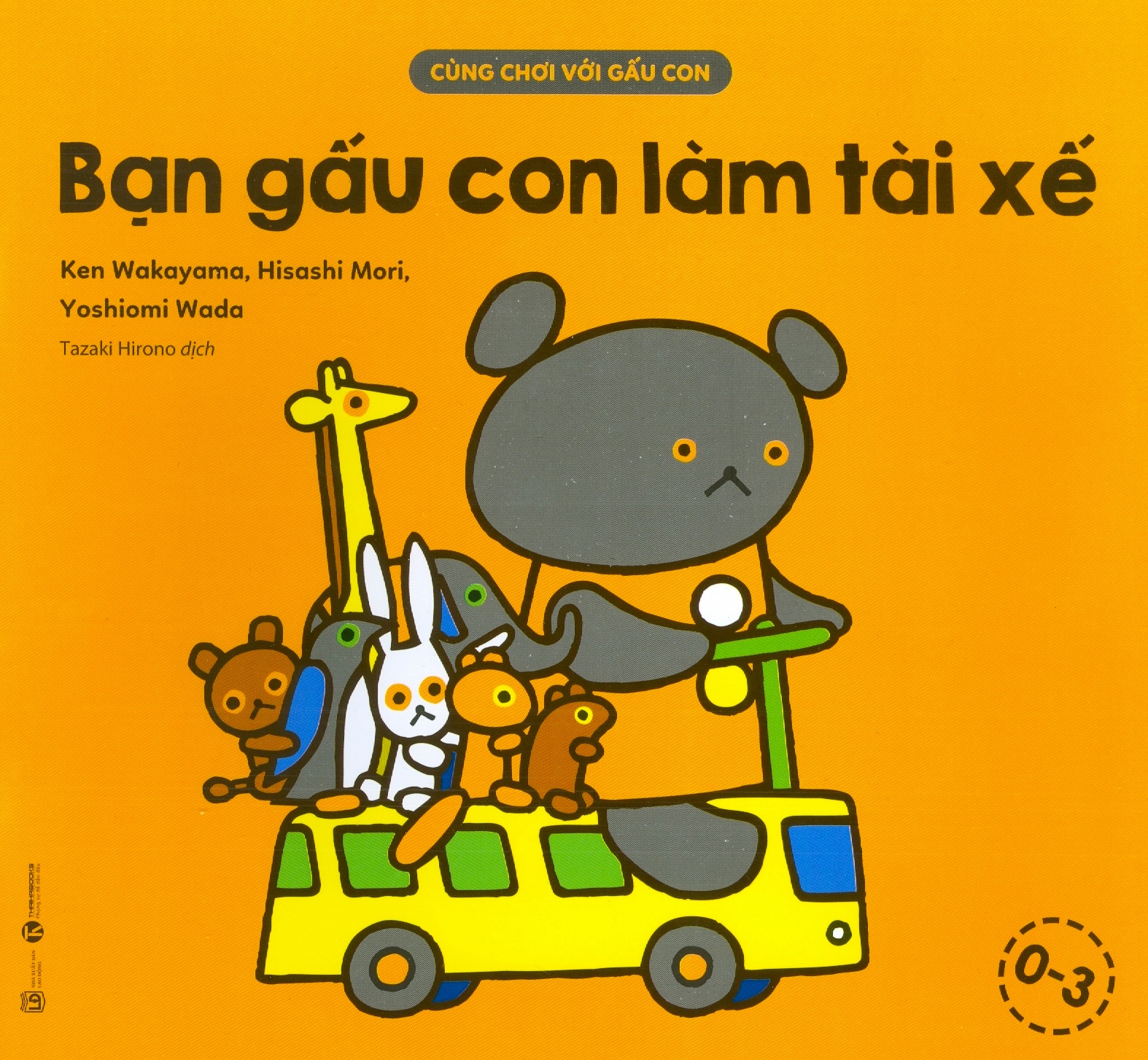 cùng chơi với gấu con - bạn gấu con làm tài xế (0-3)