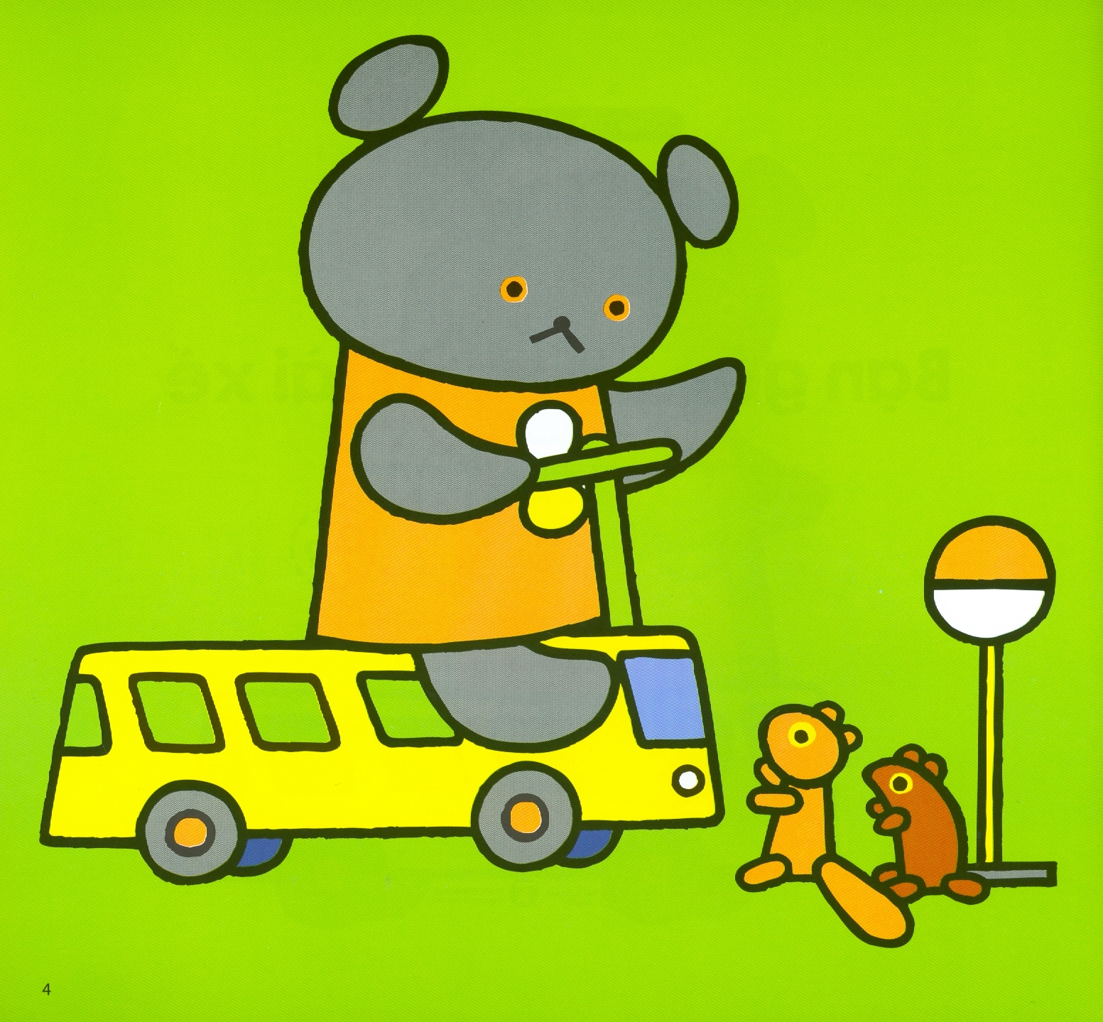 cùng chơi với gấu con - bạn gấu con làm tài xế (0-3)