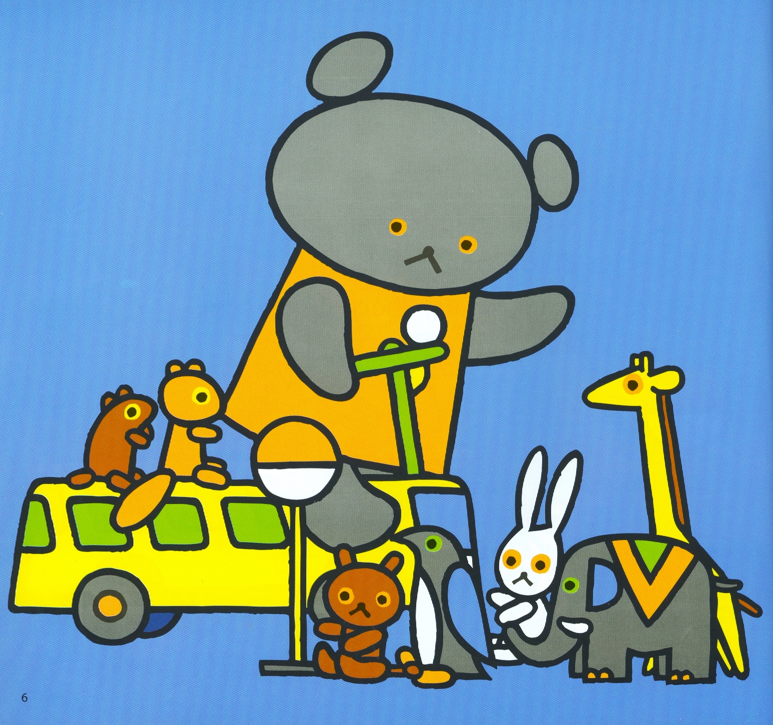 cùng chơi với gấu con - bạn gấu con làm tài xế (0-3)