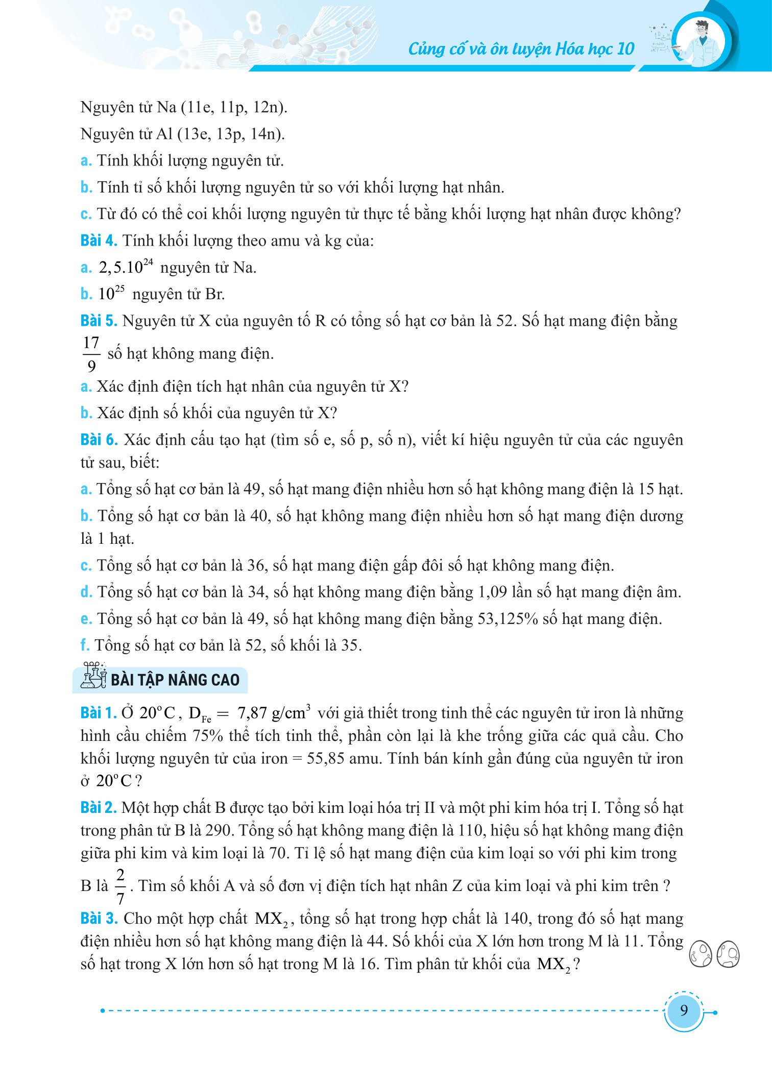 củng cố và ôn luyện hóa học 10 (theo chương trình sách giáo khoa mới nhất)