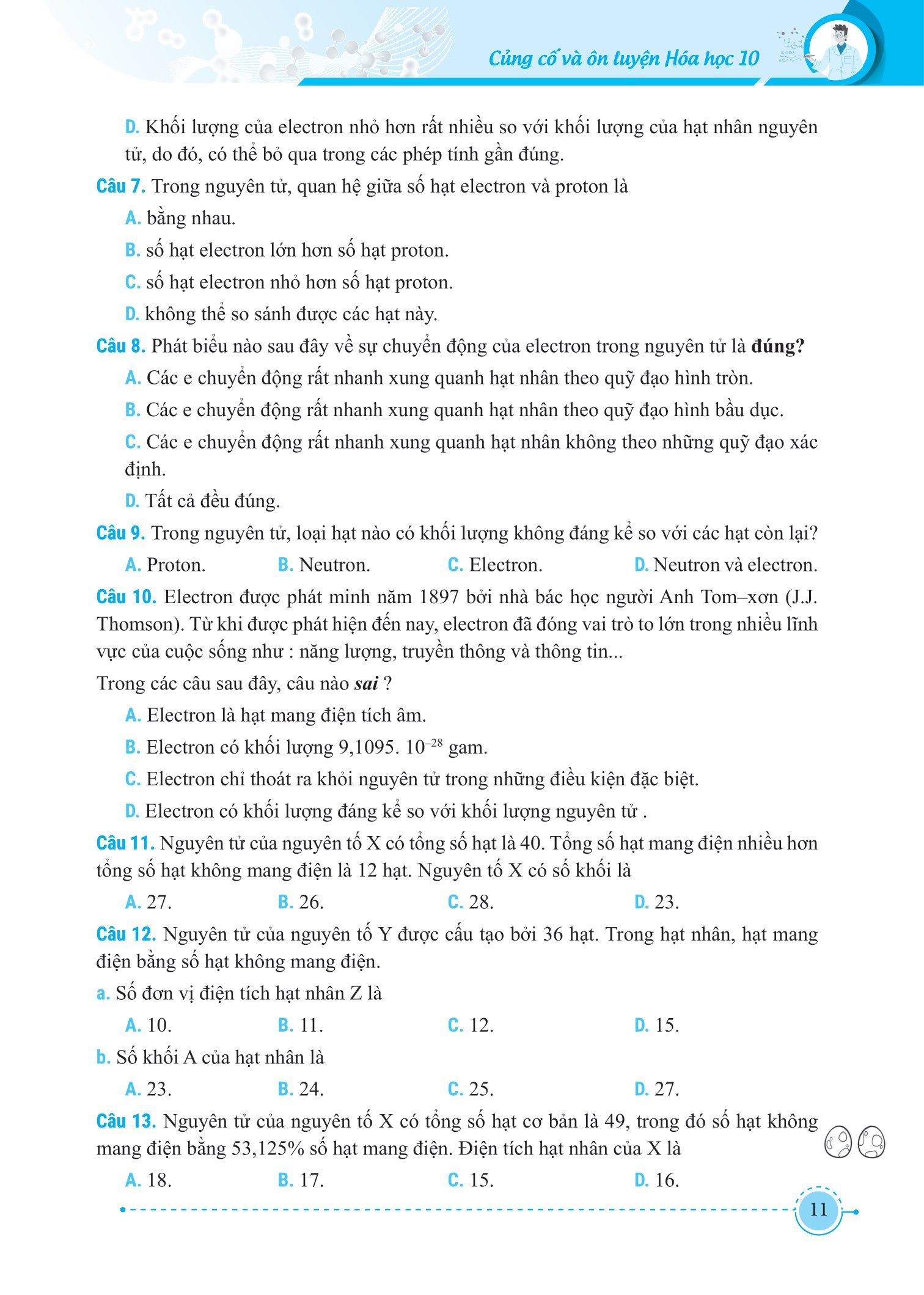 củng cố và ôn luyện hóa học 10 (theo chương trình sách giáo khoa mới nhất)