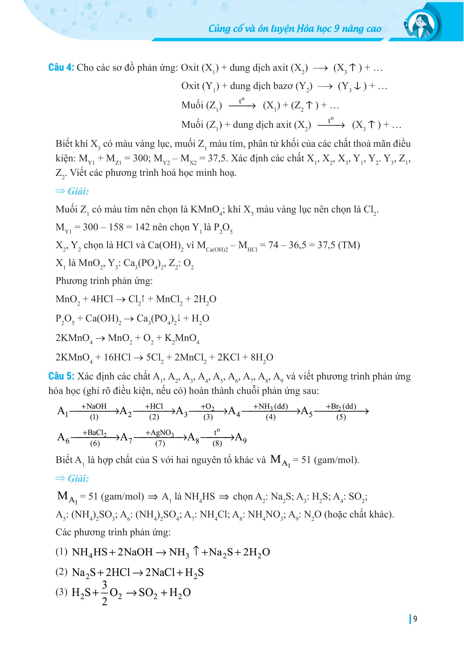 củng cố và ôn luyện hóa học 9 - nâng cao và bồi dưỡng học sinh giỏi