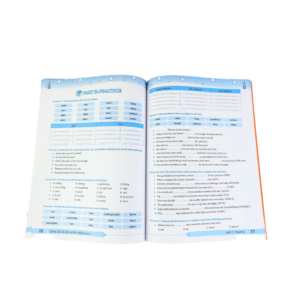 củng cố và ôn luyện tiếng anh 7 (biên soạn theo chương trình giáo dục phổ thông mới global success)