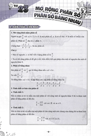 củng cố và ôn luyện toán 6 - tập 2