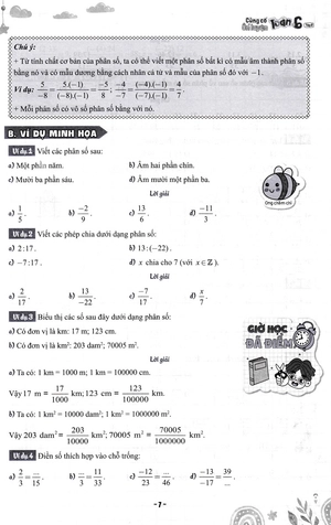 củng cố và ôn luyện toán 6 - tập 2