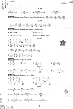 củng cố và ôn luyện toán 6 - tập 2