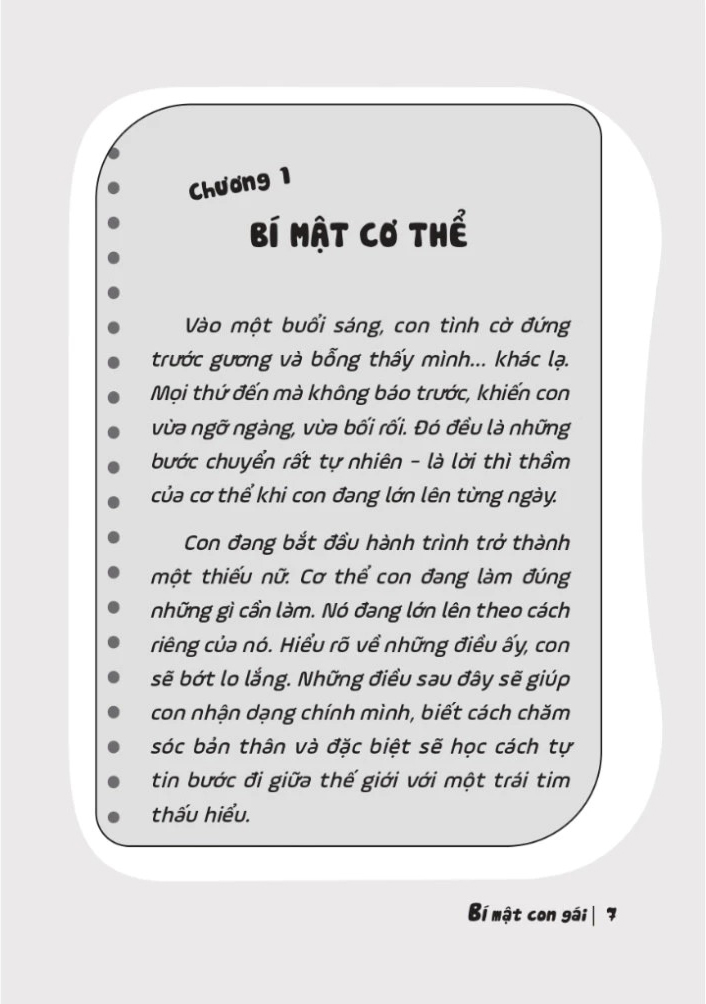 Cung Con Buoc Qua Tuoi Day Thi - Bi Mat Con Gai