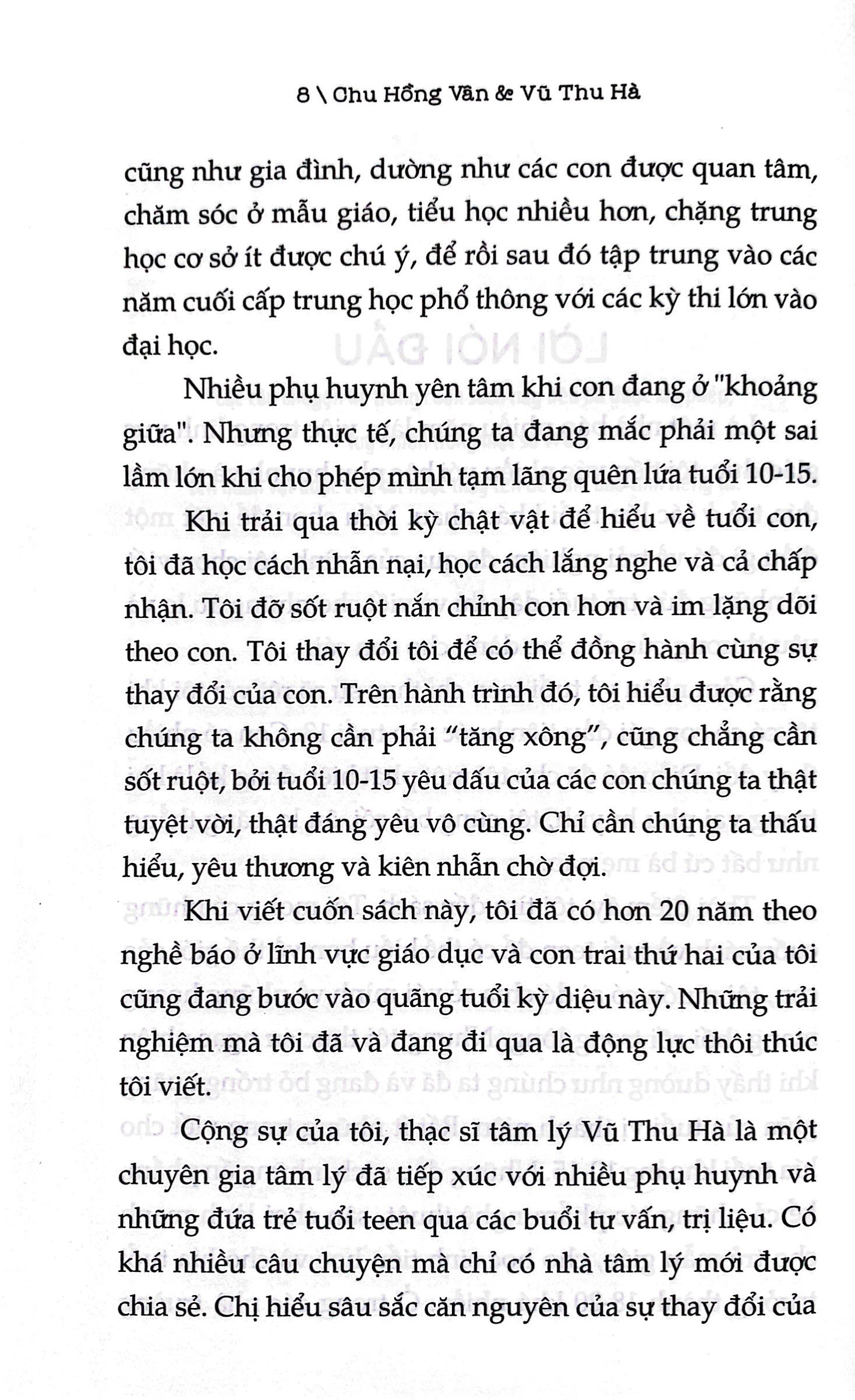 cùng con đi qua tuổi teen