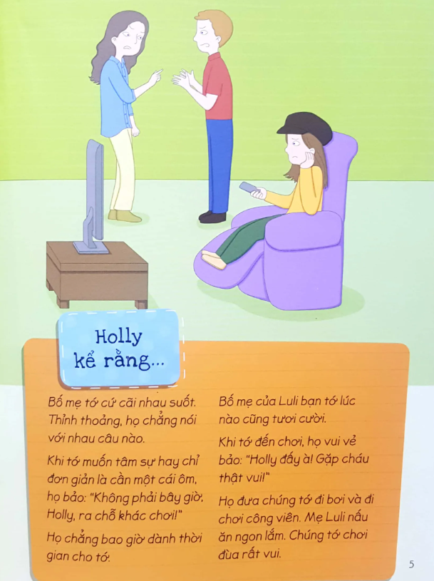 cùng con đối mặt với khủng hoảng khi bố mẹ ly hôn