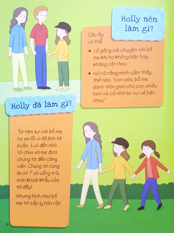 cùng con đối mặt với khủng hoảng khi bố mẹ ly hôn