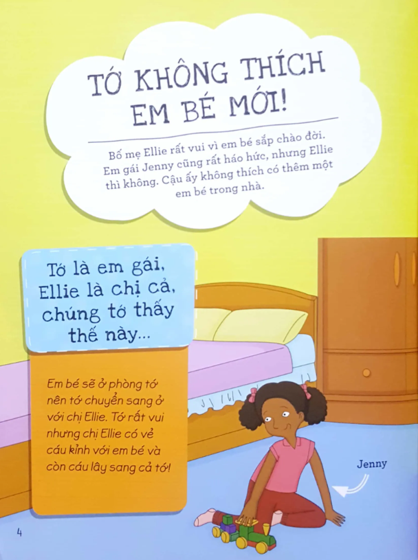 cùng con đối mặt với nỗi lo sắp có em bé