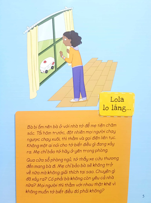 cùng con đối mặt với nỗi mất mát khi người thân ra đi