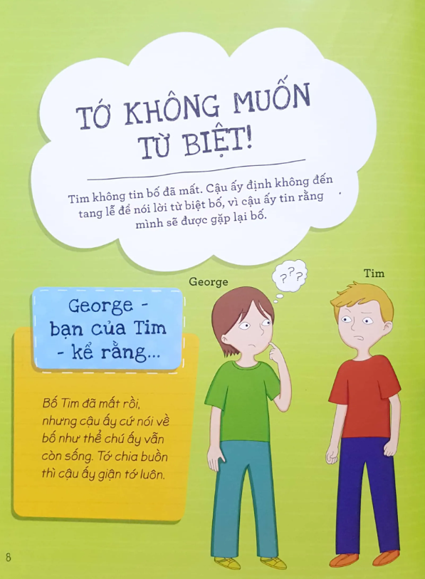 cùng con đối mặt với nỗi mất mát khi người thân ra đi