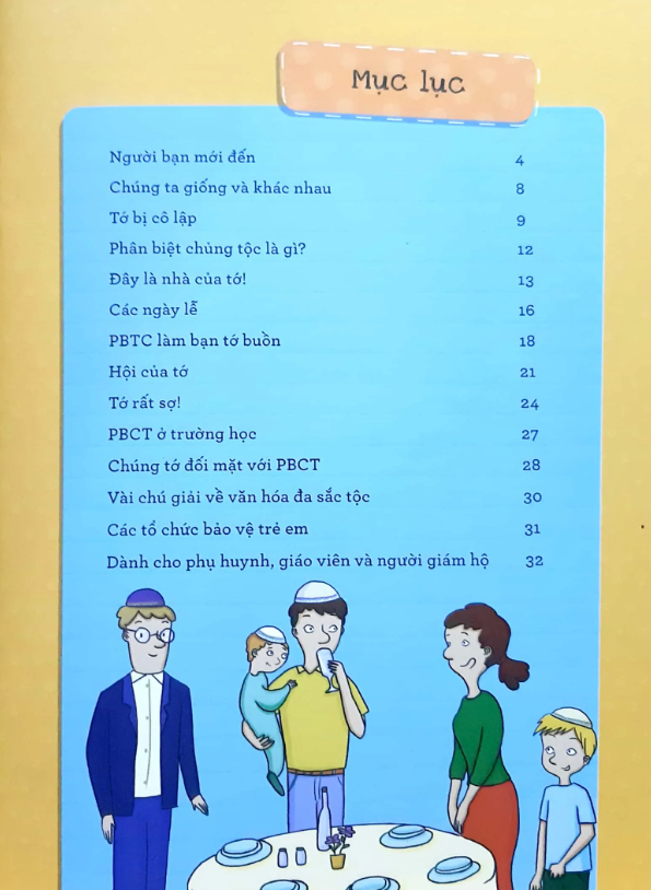 cùng con đối mặt với phân biệt chủng tộc