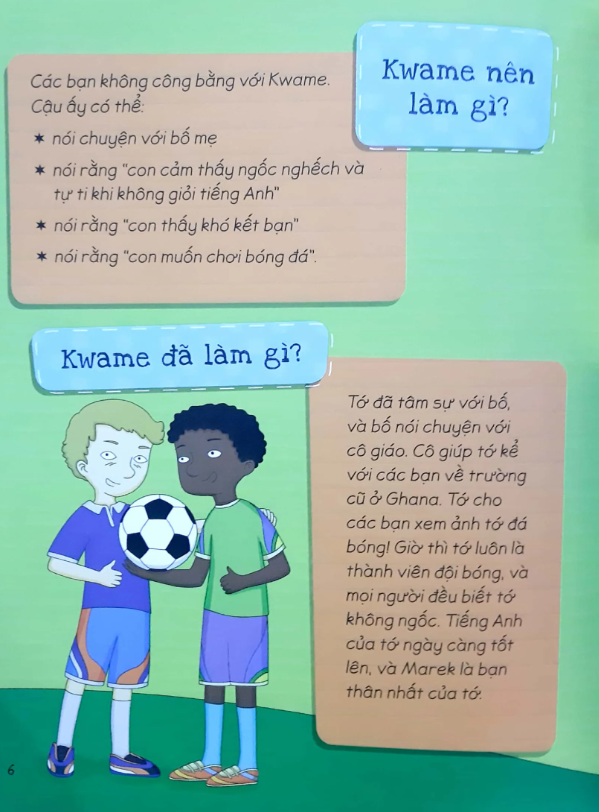 cùng con đối mặt với phân biệt chủng tộc