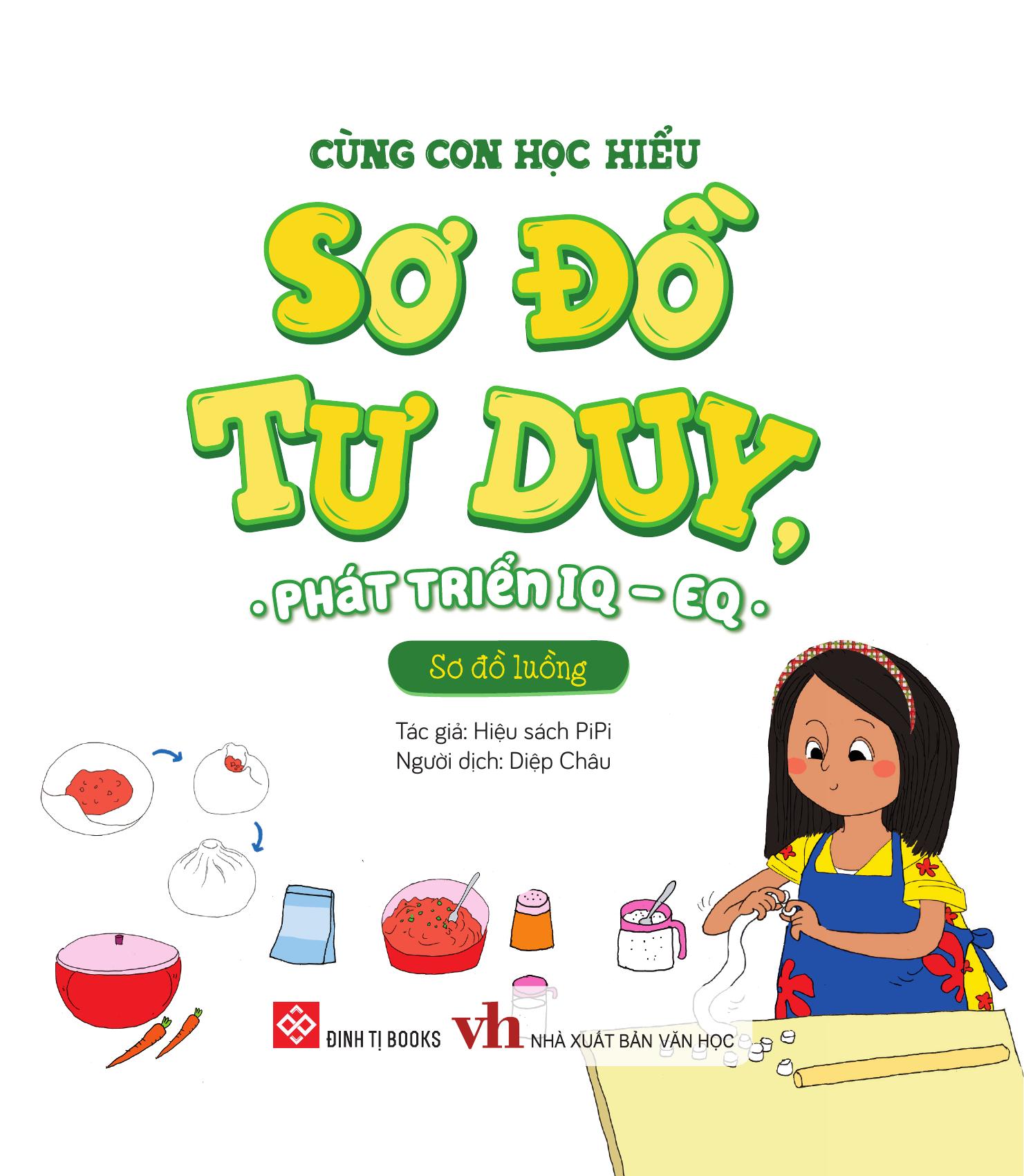 cùng con học hiểu sơ đồ tư duy, phát triển iq-eq - sơ đồ luồng