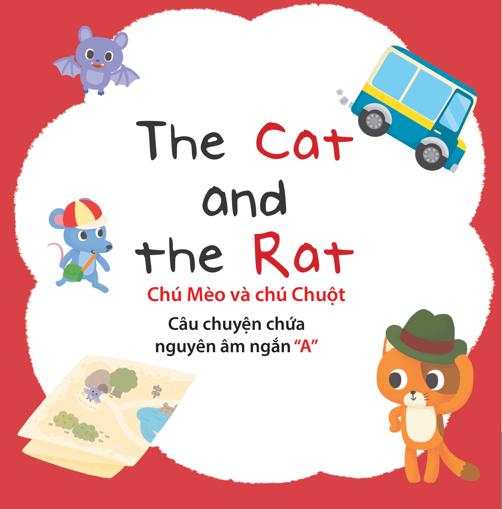 cùng con học ngữ âm tiếng anh qua 3 cấp độ - các câu chuyện chứa nguyên âm ngắn