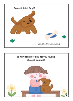 cùng con học nói 2 - bắt chước thật thú vị