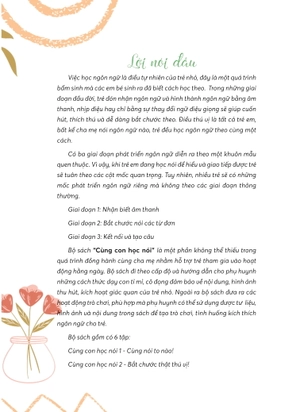 cùng con học nói 2 - bắt chước thật thú vị