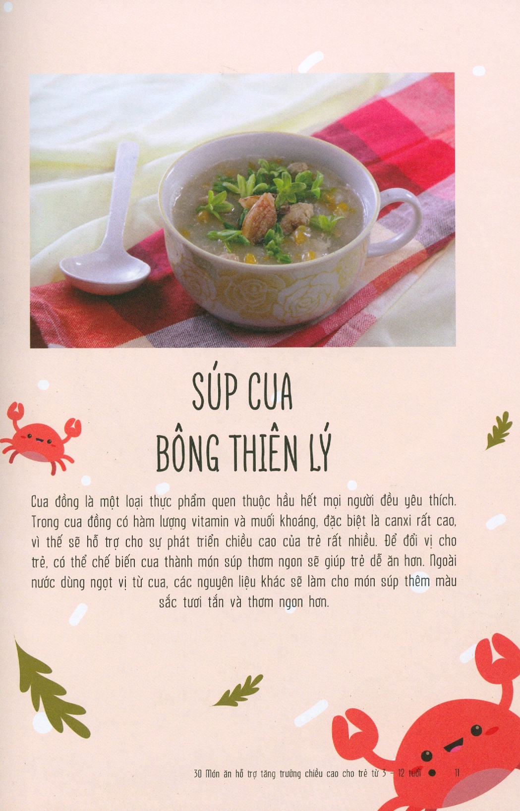 cùng con khôn lớn - 30 món ăn hỗ trợ tăng trưởng chiều cao cho trẻ từ 3-12 tuổi