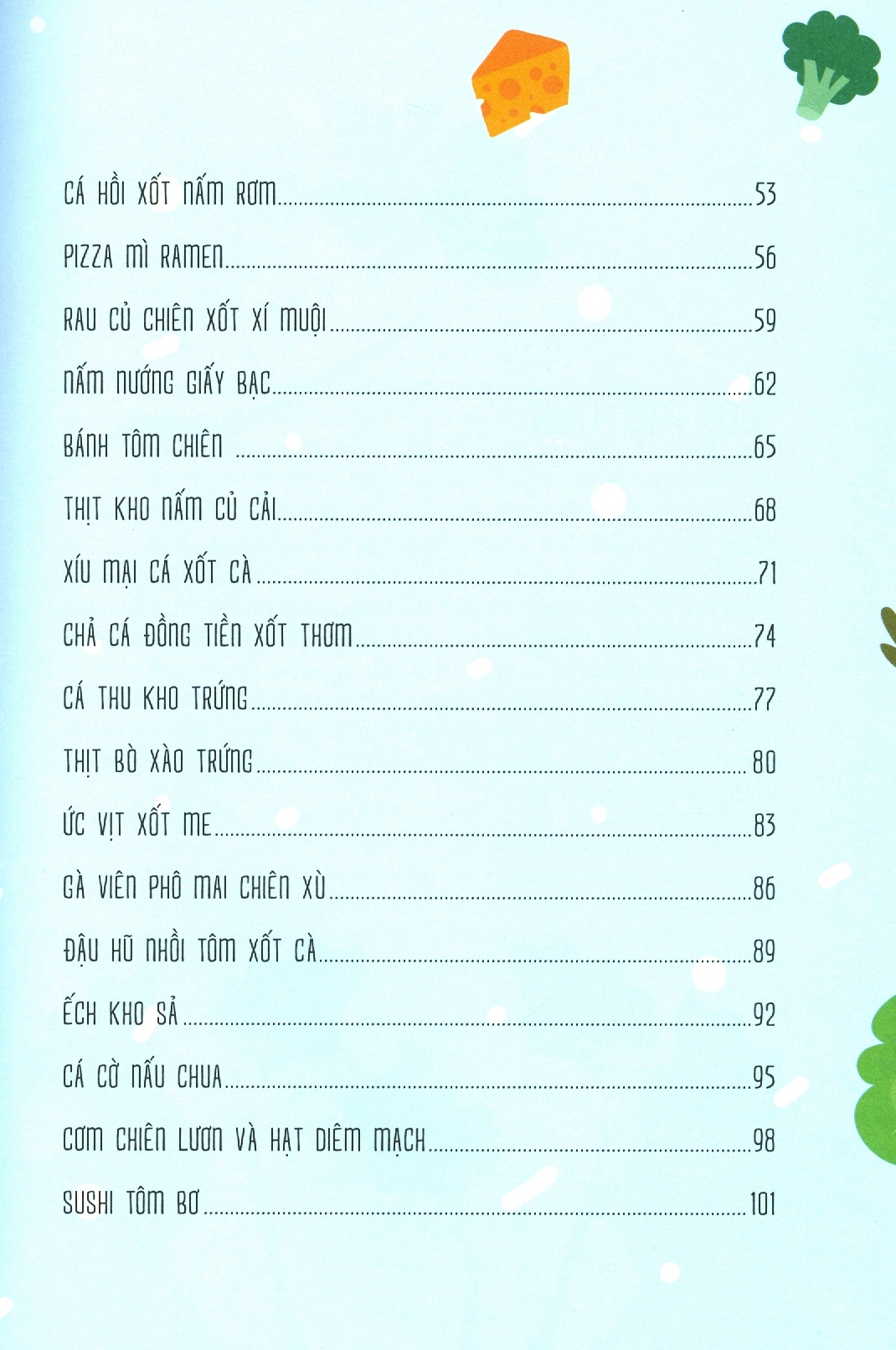 cùng con khôn lớn - 30 món ăn hỗ trợ tăng trưởng trí thông minh cho trẻ từ 3-12 tuổi