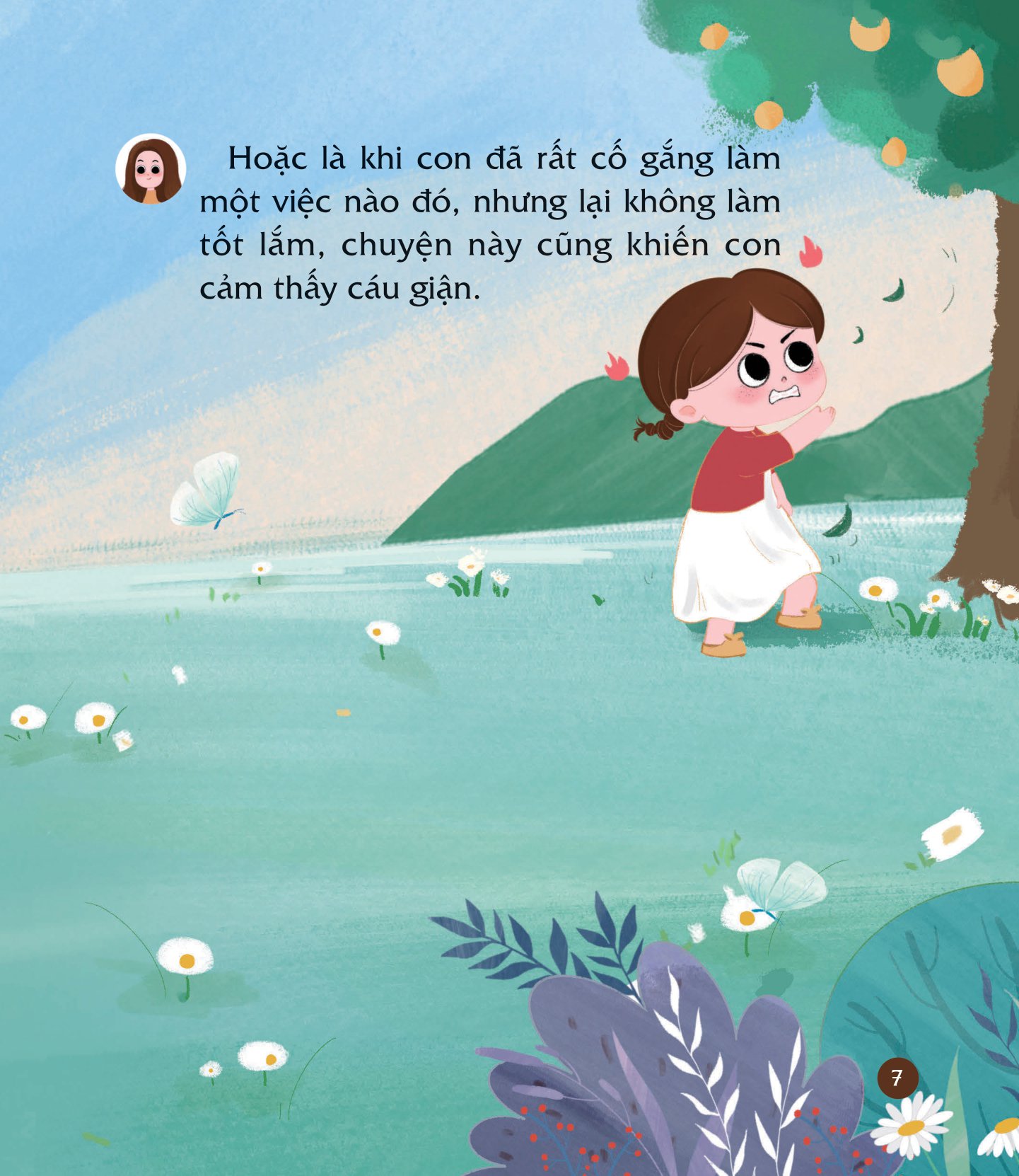 cùng con nuôi dưỡng cảm xúc tích cực - con không cáu giận