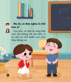 cùng con nuôi dưỡng cảm xúc tích cực - con không cô đơn