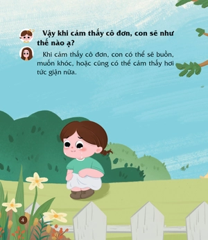 cùng con nuôi dưỡng cảm xúc tích cực - con không cô đơn