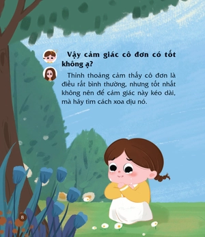 cùng con nuôi dưỡng cảm xúc tích cực - con không cô đơn