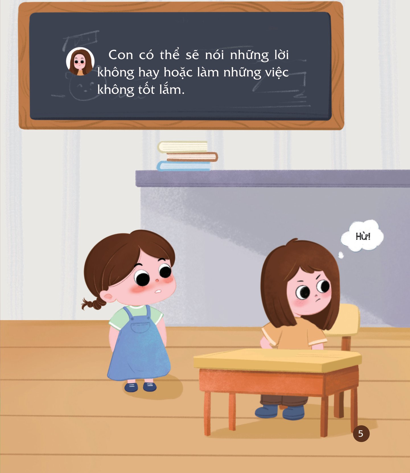 cùng con nuôi dưỡng cảm xúc tích cực - con không ghen tị