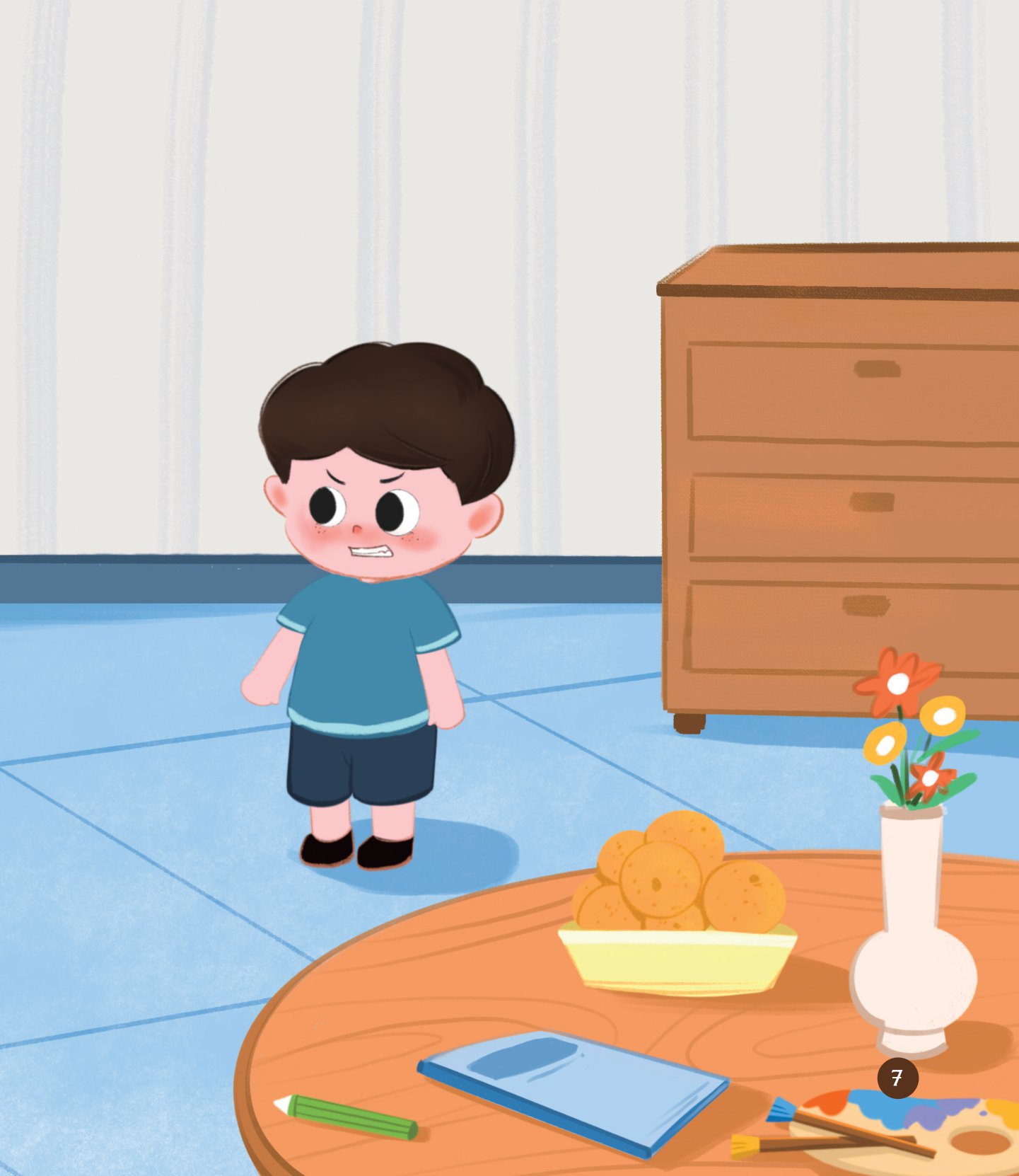 cùng con nuôi dưỡng cảm xúc tích cực - con không ghen tị