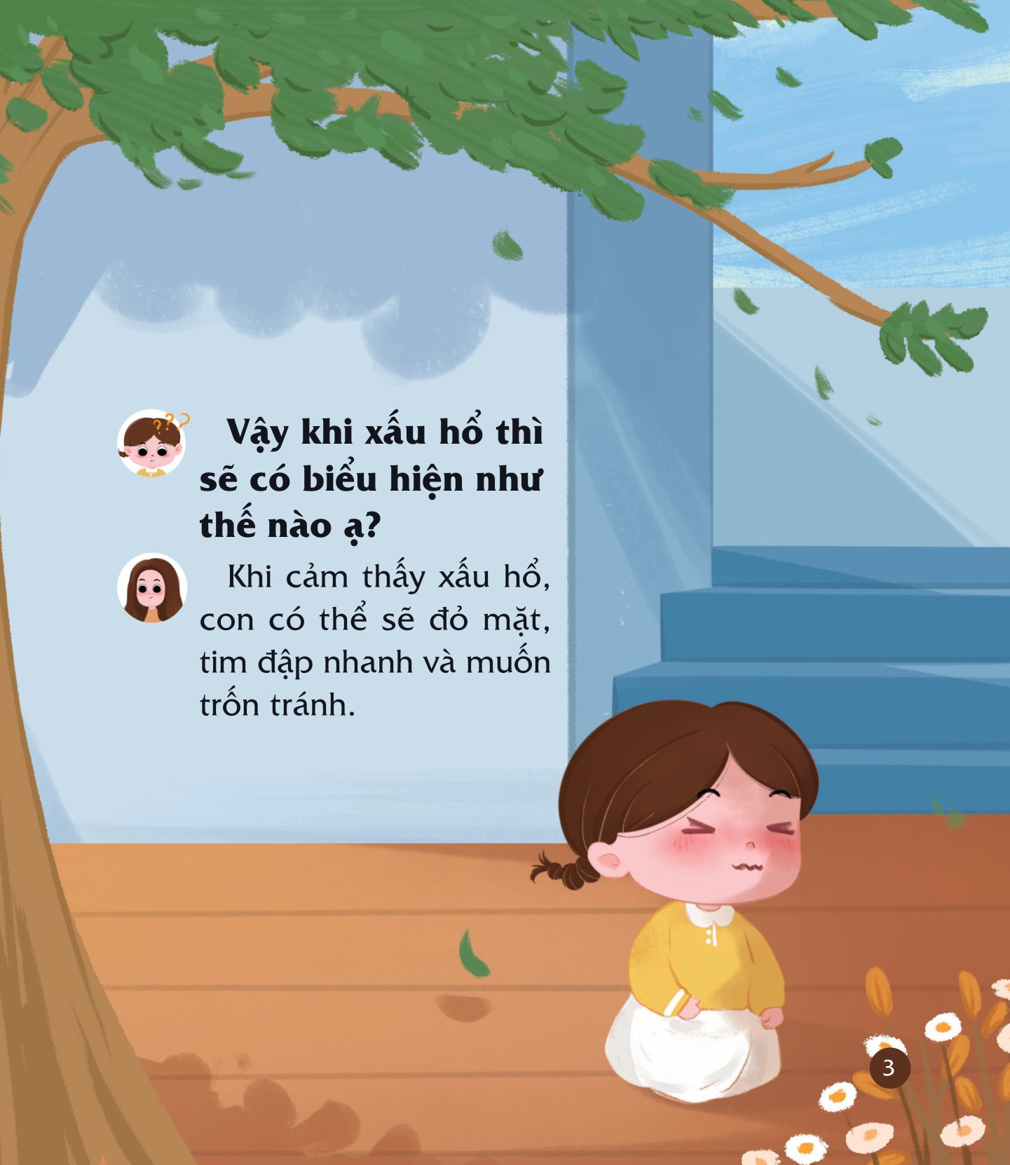 cùng con nuôi dưỡng cảm xúc tích cực - con không xấu hổ