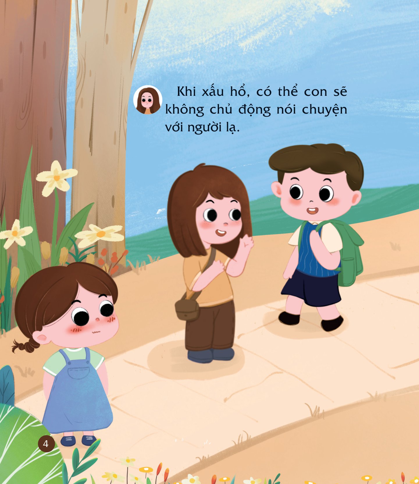 cùng con nuôi dưỡng cảm xúc tích cực - con không xấu hổ