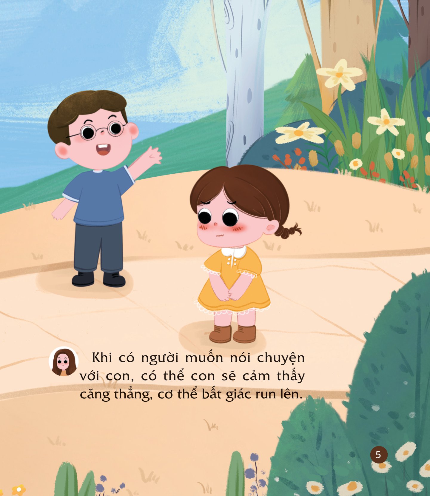 cùng con nuôi dưỡng cảm xúc tích cực - con không xấu hổ