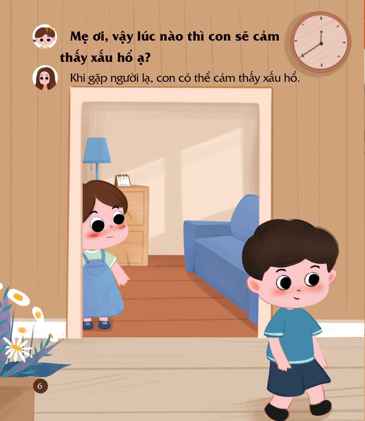 cùng con nuôi dưỡng cảm xúc tích cực - con không xấu hổ